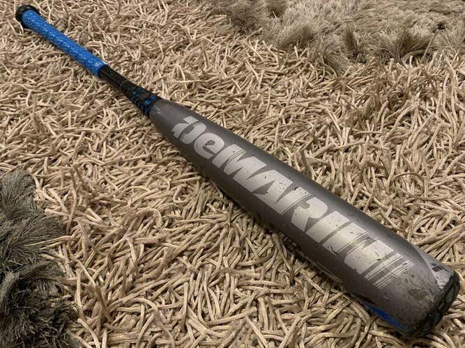 Demarini CF7 BBCOR Baseball Bat ~ 32/29 w/ New Lizard Skins Grip