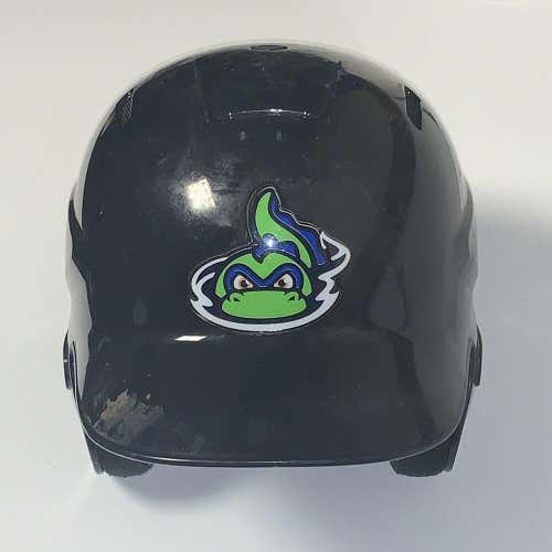 Vermont Lake Monsters MILB Minor League baseball Rawlings #33 Game Worn Helmet