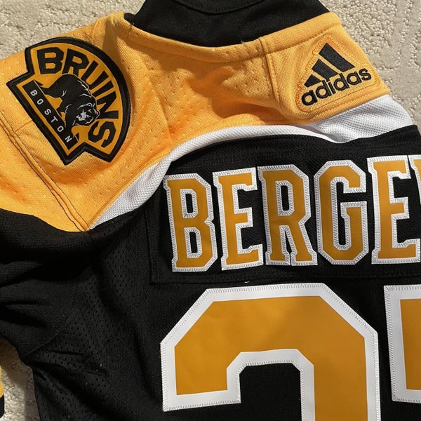 Patrice Bergeron Signed Boston Bruins Reverse Retro 2.0 Adidas Jersey