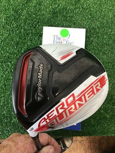 TaylorMade Aero Burner Driver 12* Graphite Shaft Left Handed