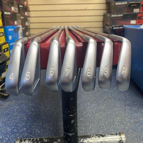 Men's Right Handed JPX 919 Tour Stiff Flex Steel Shaft Iron Set
