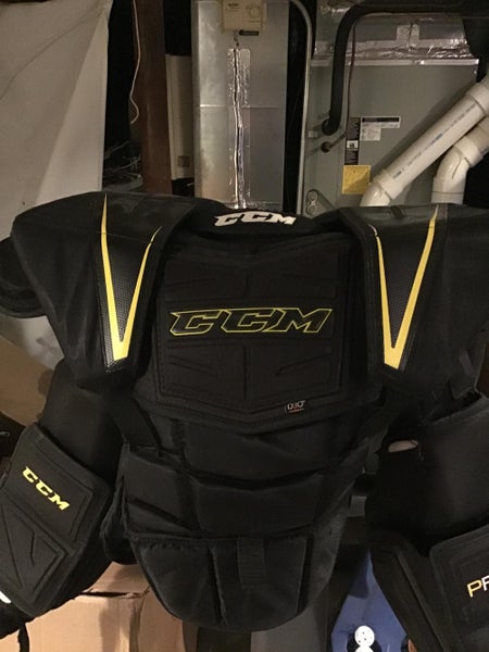 Used Senior Small CCM Premier Goalie Chest and Arm Protector Goalie Chest Protector