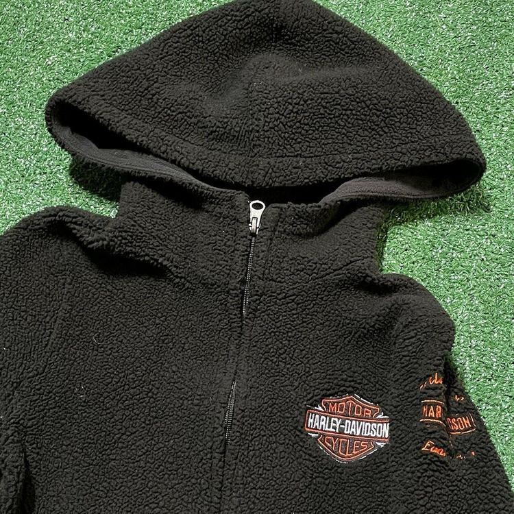 harley davidson fleece pullover