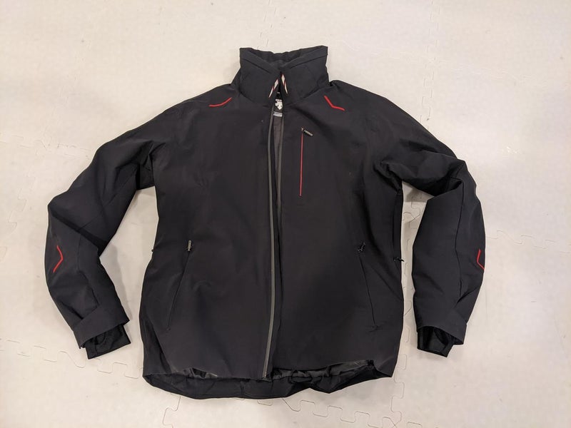 Descente Ski Jacket Black Size L - Like New, Used Only a Few Times