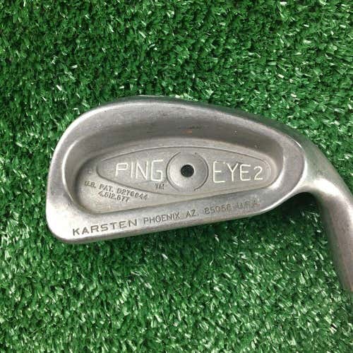 Ping Eye 2 Black Dot Square Groove Single 6 Iron Karsten ZZ-Lite Steel Stiff