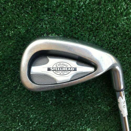 Callaway Steelhead X-14 Pro Series Single 8 Iron Factory Rifle Steel Stiff
