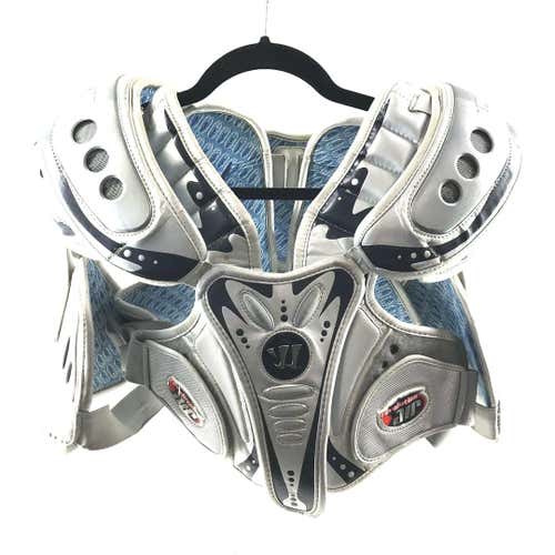 Used Warrior Revolution Air Lg Lacrosse Shoulder Pads