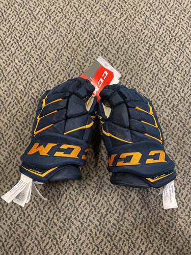 Blue Senior CCM JetSpeed FT390 14" Gloves