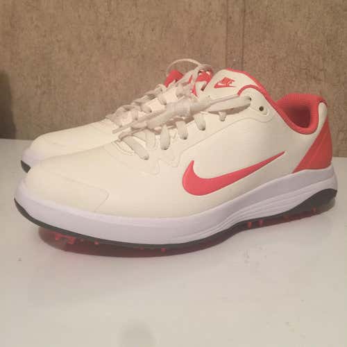 Nike Infinity G Spiked Golf Shoes Sail Magic Ember Men's Size 6