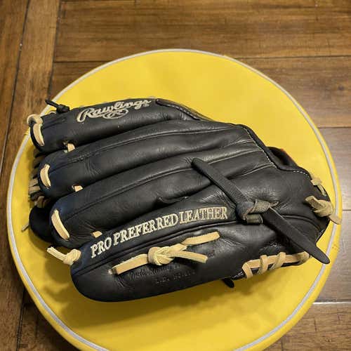 Black High School/College Infield Pro Preferred 11.25" Baseball Glove