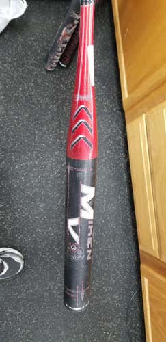 Used Miken Mv3 34" -7 Drop Baseball & Softball Slowpitch Bats