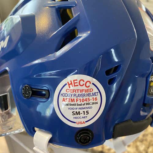 Blue New Large CCM TACKS 310 HELMET Helmet