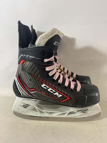 Used Ccm Ft350 Ice Hockey Skates Size 2
