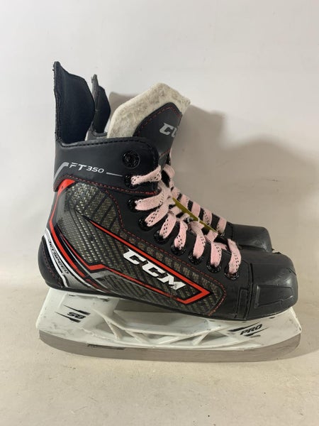 Used Ccm Ft350 Ice Hockey Skates Size 2