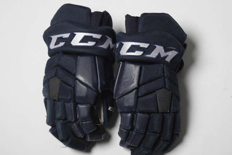 Blue Senior CCM HG42 14" Pro Stock Gloves G4