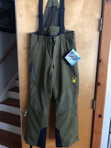 US Ski Team Men’s Dark Olive Green Spyder Ski Pants