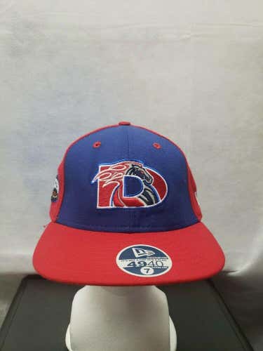 NWS Vintage Detroit Pistons New Era 49forty Fitted Hat 7 NBA