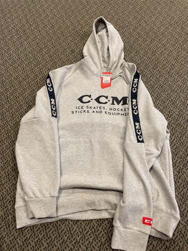 CCM Gray Retro Gray Hoodie