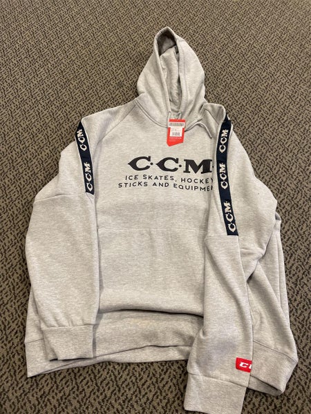 CCM Gray Retro Gray Hoodie