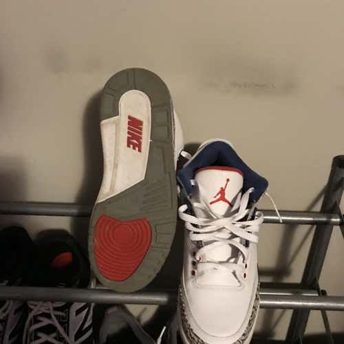 White Men's Size 9.0 (Women's 10) Air Jordan Shoes