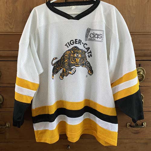Vintage Hamilton Tiger-Cats Charity Hockey Jersey