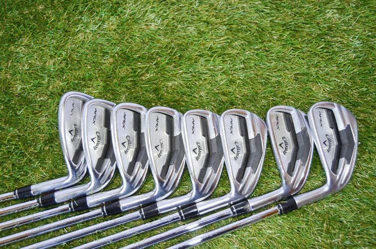 Callaway	Apex	Iron Set	Right Handed	37.75"	Steel	Stiff	New Grip