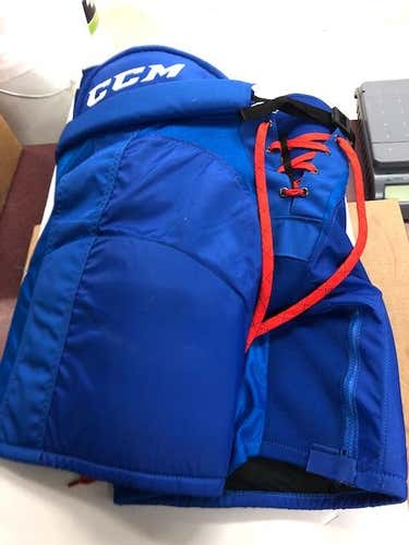 Blue New Senior Small CCM RBZ 130 Hockey Pants