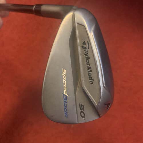 Men's Left Hand TaylorMade Speedblade Regular Flex 50*Wedge
