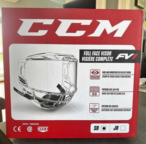 New Senior Large CCM FV1 Shield