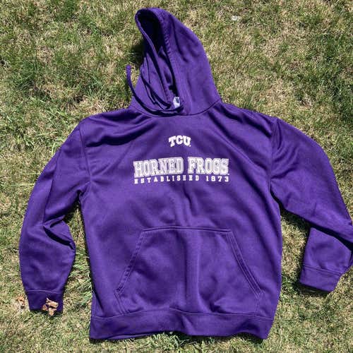 Purple XL TCU Horned Frogs Sweatshirt