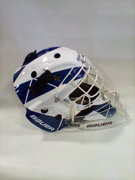 Used Bauer Mask Md Ice Hockey Goalie Helmets & Masks
