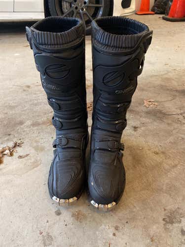 Men’s Black O'Neal Riding Boots Size 12
