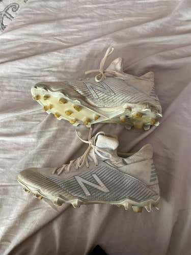 White Men's Turf Cleats Low Cut