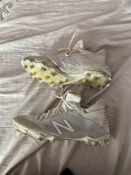 White Men's Turf Cleats Low Cut