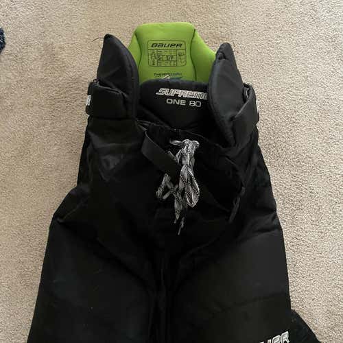 Black Senior Small Bauer Supreme One80 Hockey Pants