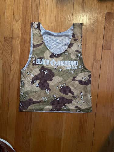 Camo Black Diamond Lacrosse Pinnie