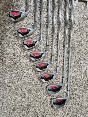 Used Callaway Left Hand Big Bertha Iron Set