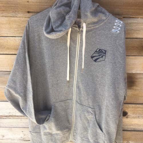 Gray Adult Large US Ski Team Sweatshirt