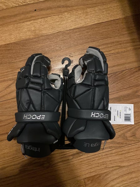 Gray New Player's Epoch Integra LE 13" Lacrosse Gloves