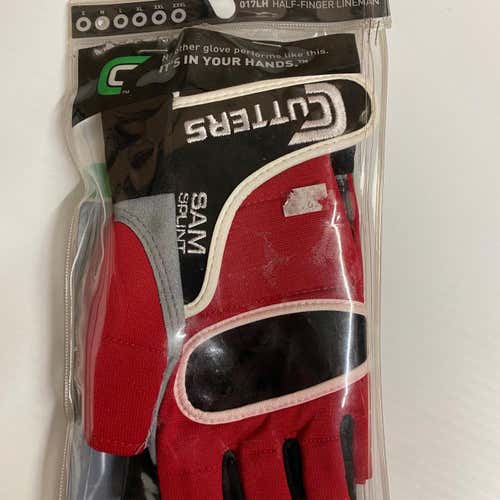 New Half-finger Lineman Cutters Gloves Size Medium