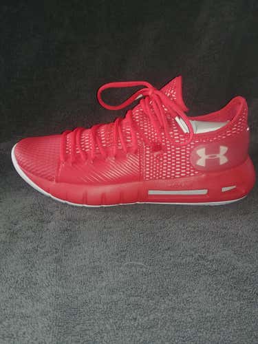 Red New Men's Size 9.0 (Women's 10) Under Armour Shoes