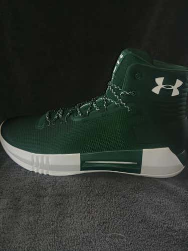 Green New Men's Size 12 (Women's 13) Under Armour Shoes