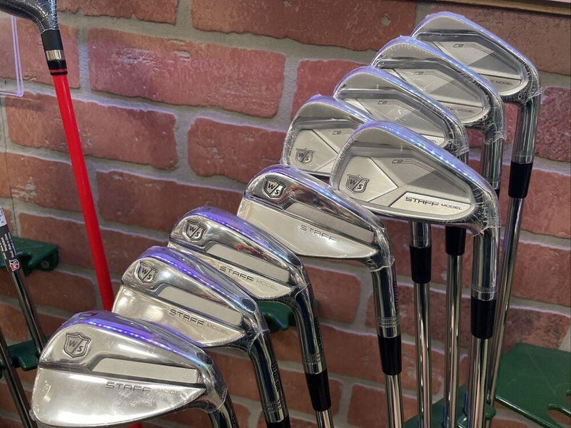 Wilson Staff Model Blade CB Combo Set 2-PW MRH TT Dynamic Gold X100 X-Stiff NEW