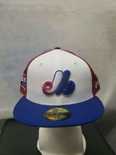 NWS Montreal Expos New Era 100th Anniversary 59fifty 7 3/4