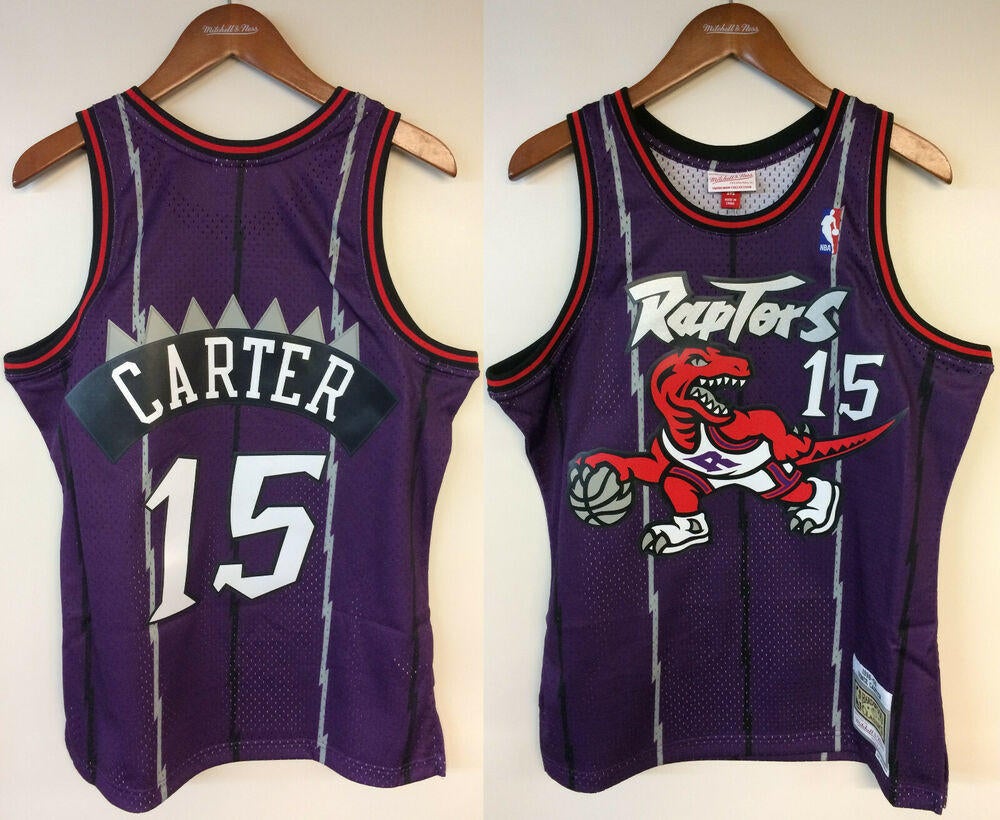 Vince Carter Toronto Raptors 1998-1999 Authentic Jersey - Rare