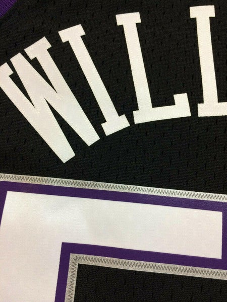 Men's Mitchell & Ness Jason Williams Purple/Black Sacramento Kings