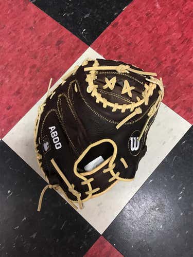 Brown New Catcher's A800 34" Baseball Glove