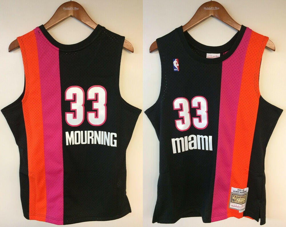 LeBron James Miami Heat Jersey Men XL Adult adidas Black NBA