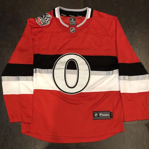 NWT Fanatics Ottawa Senators Heritage Classic Jersey LARGE or MEDIUM