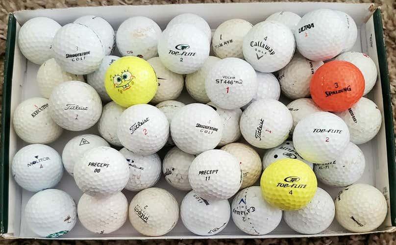 Used Golf Balls - 50